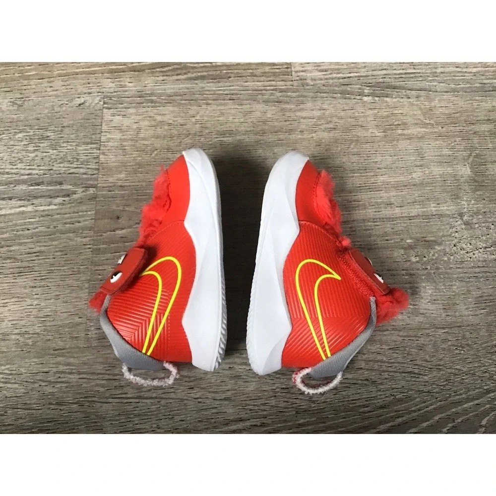 Nike CT4066-600 Team Hustle 9 D LIL Sneaker Toddler Shoes Red Monsters Size 6C